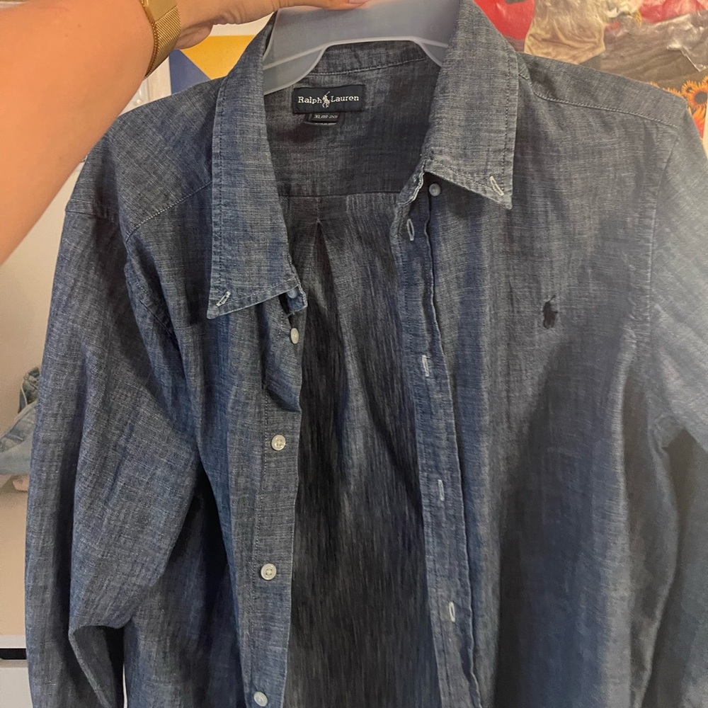 Youth Boys Ralph Lauren Collared Shirt